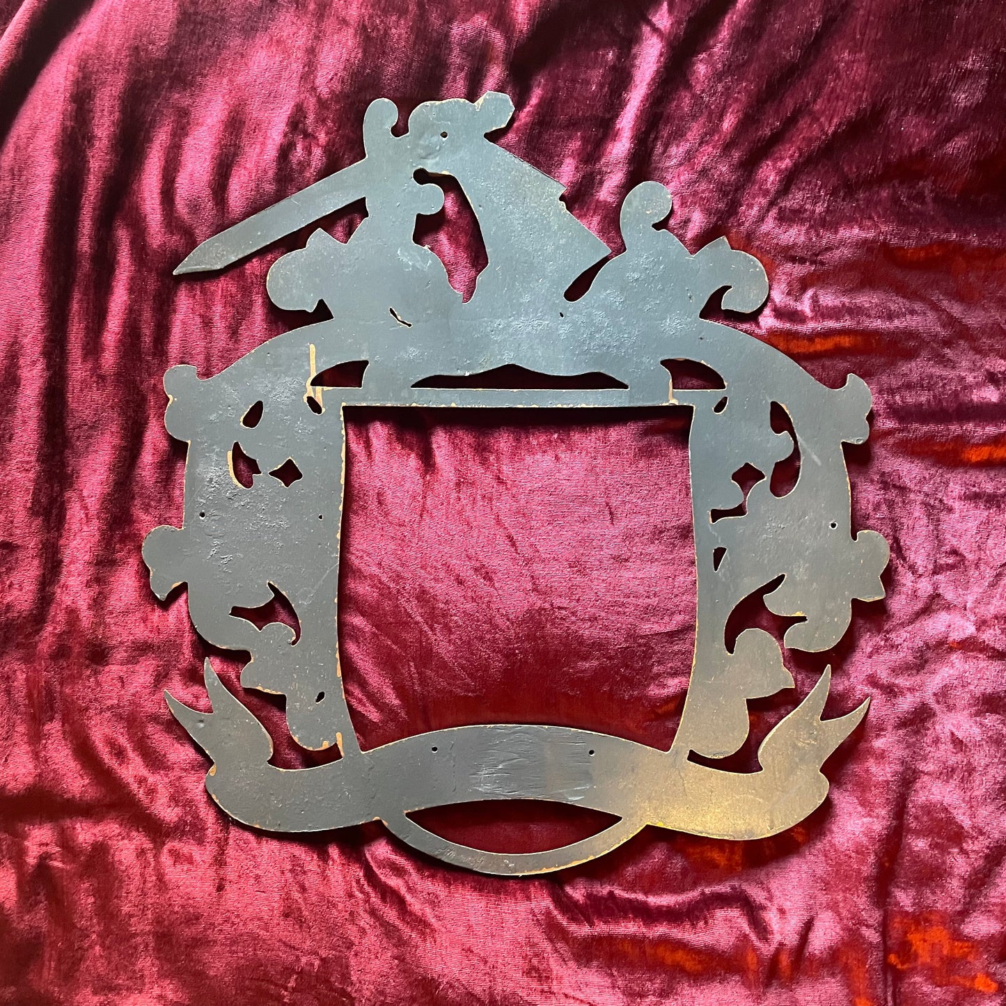 Antique Medieval Revival Sign | Fit Right, Feel Right