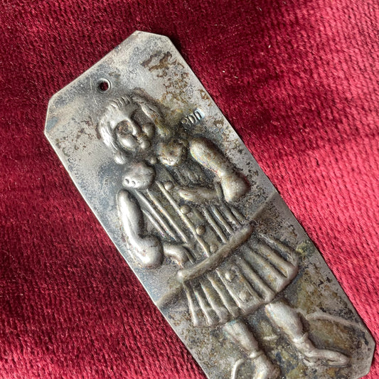 Antique Silver Ex Voto Boy