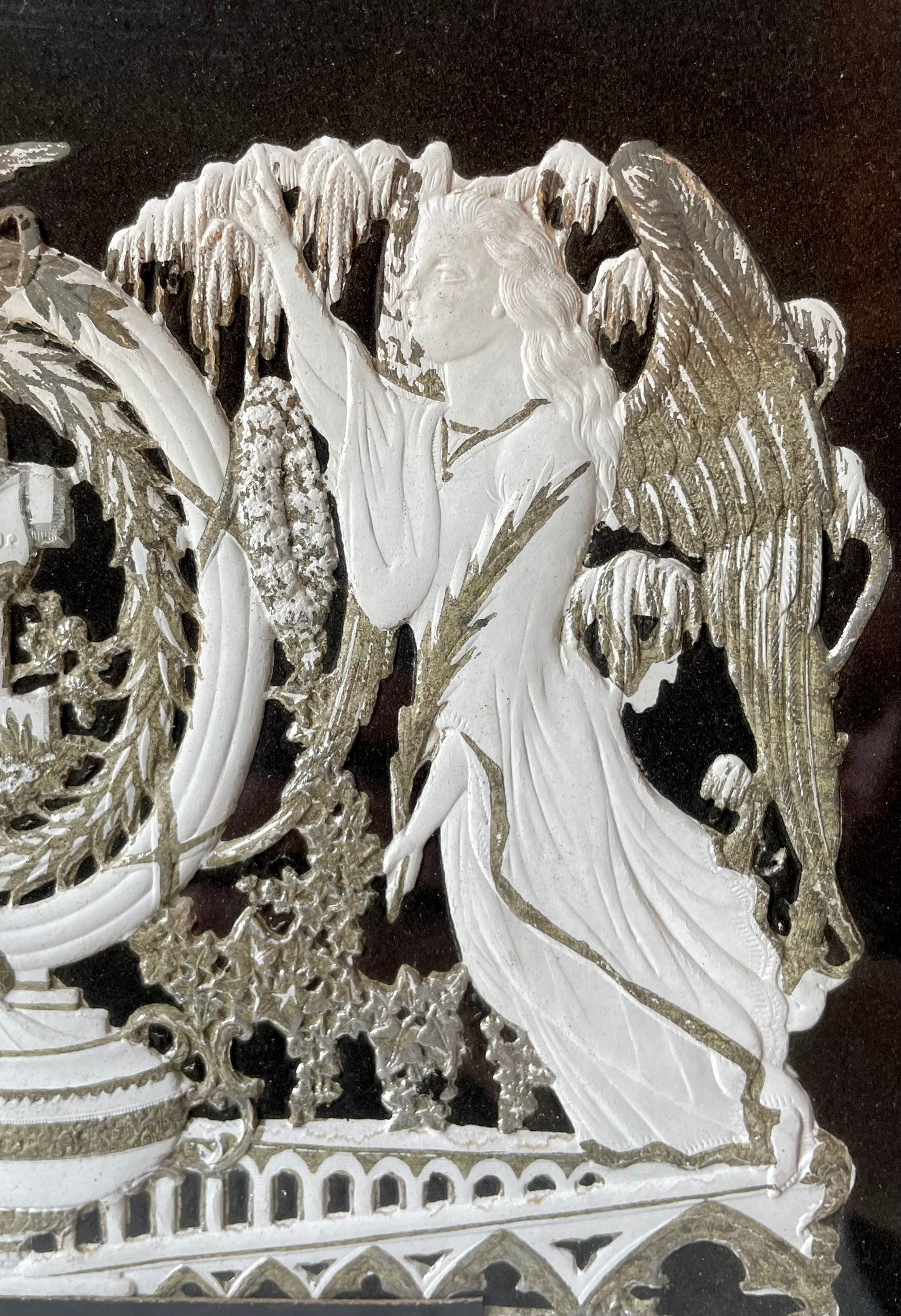 Victorian Mourning Die Cut Memorial