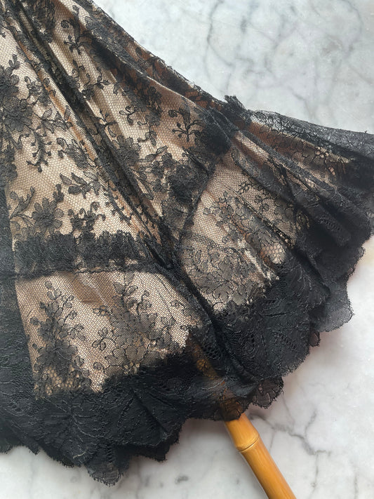 Antique Silk and Lace Parasol