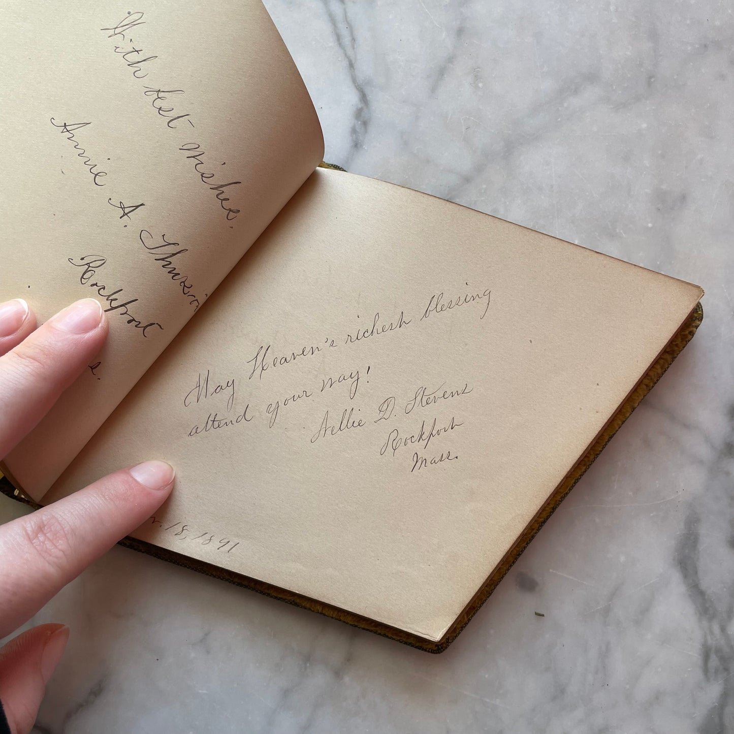 Victorian Autograph Album