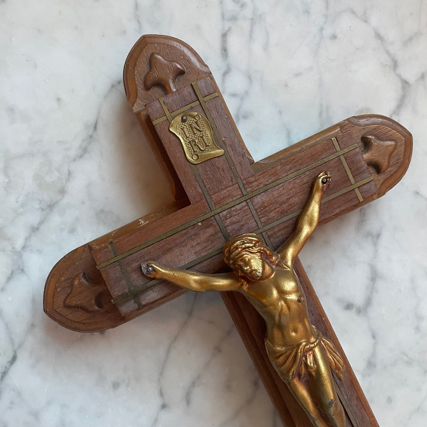 Vintage Last Rites Kit in Crucifix