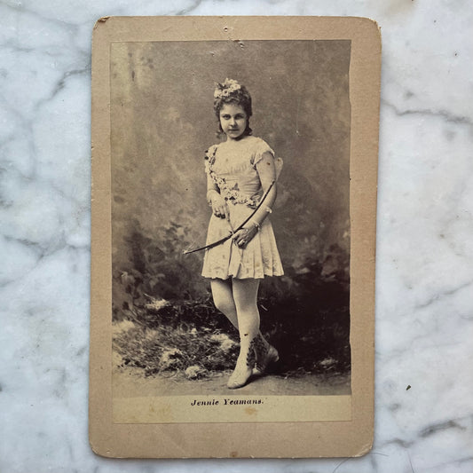 Antique Photo | Actress Jennie Yeamans