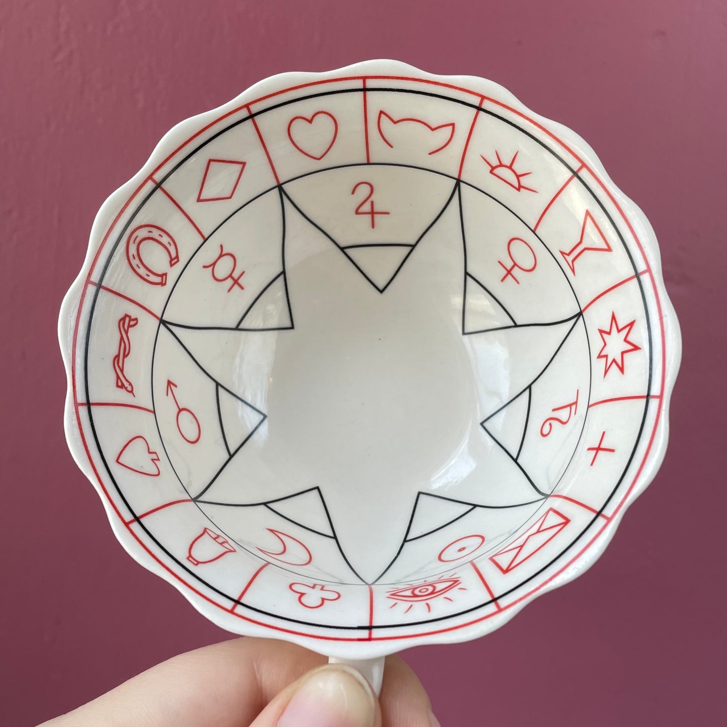 Vintage Cup of Destiny | Fortune Telling Cup