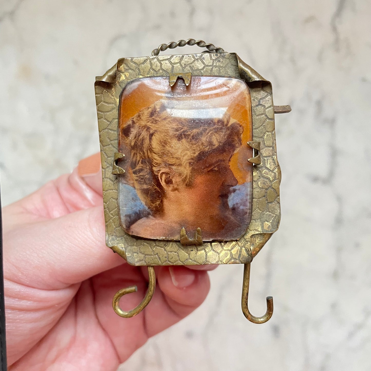 Victorian Miniature Framed Photo