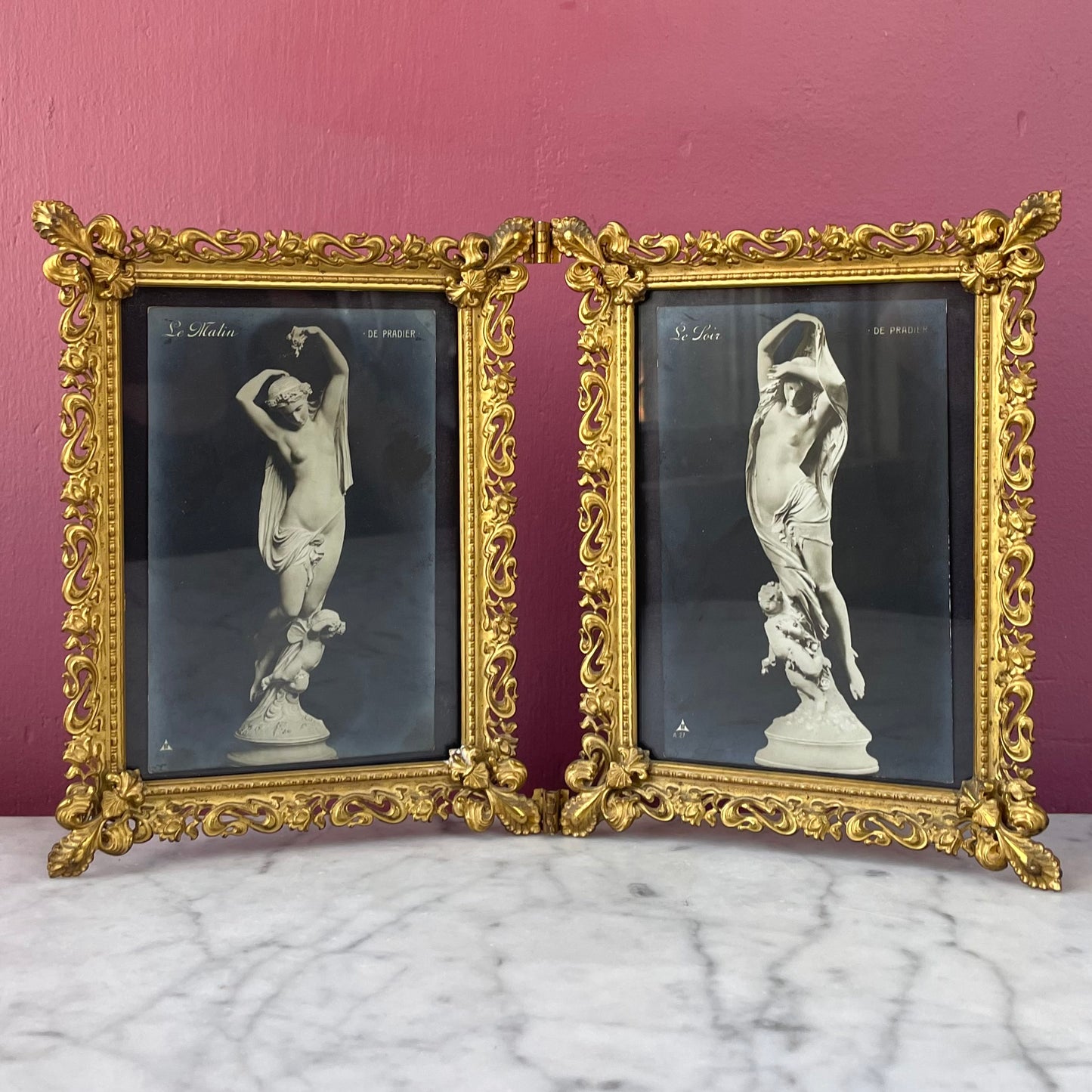 La nuit & le matin | Victorian Double Frame