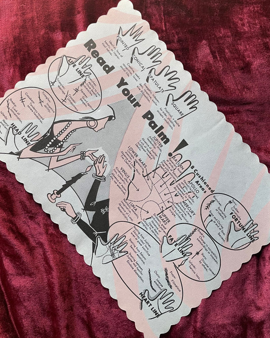 Vintage Palmistry Placemats