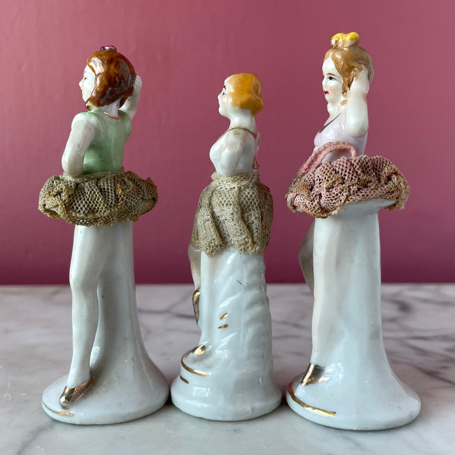 1930s Ceramic Ballerinas