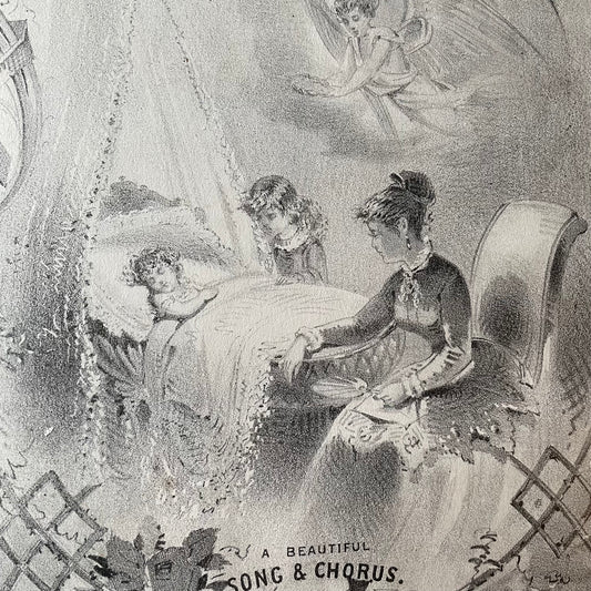 Victorian Mourning Sheet Music | Sleep On Sweetly, Darling