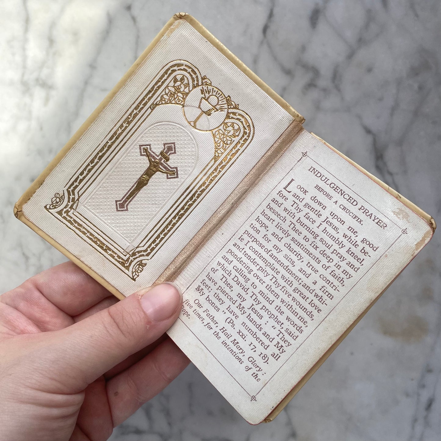 Vintage Celluloid Prayer Book