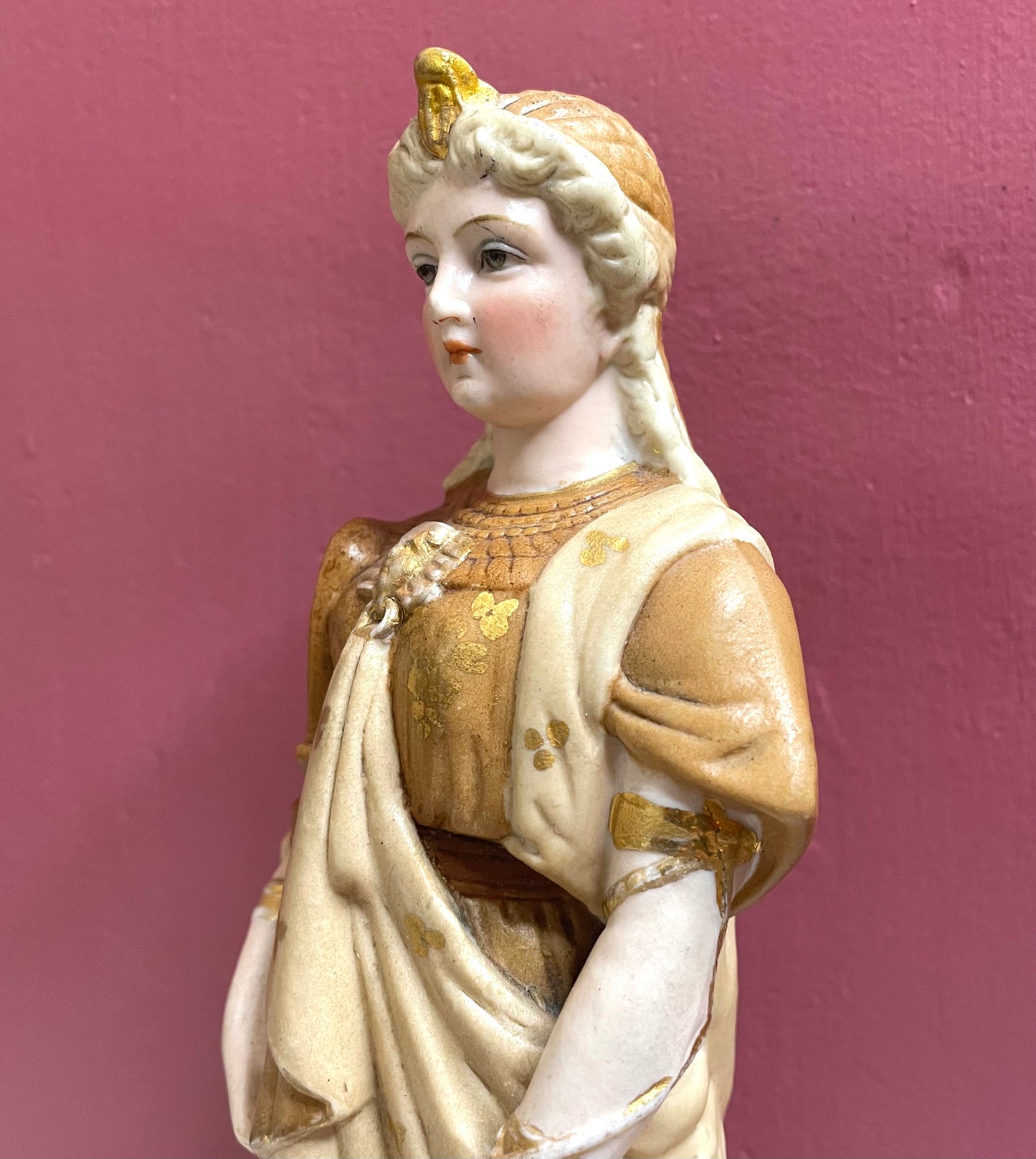 Antique Egyptian Revival Bisque Figure