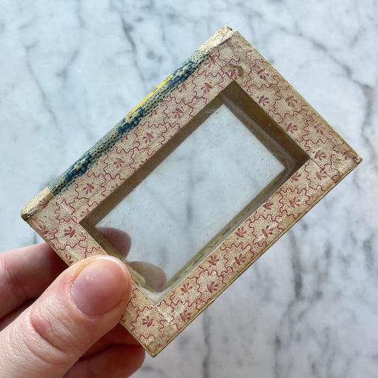 Victorian Book Shaped Glass & Paper Box | Remember Me