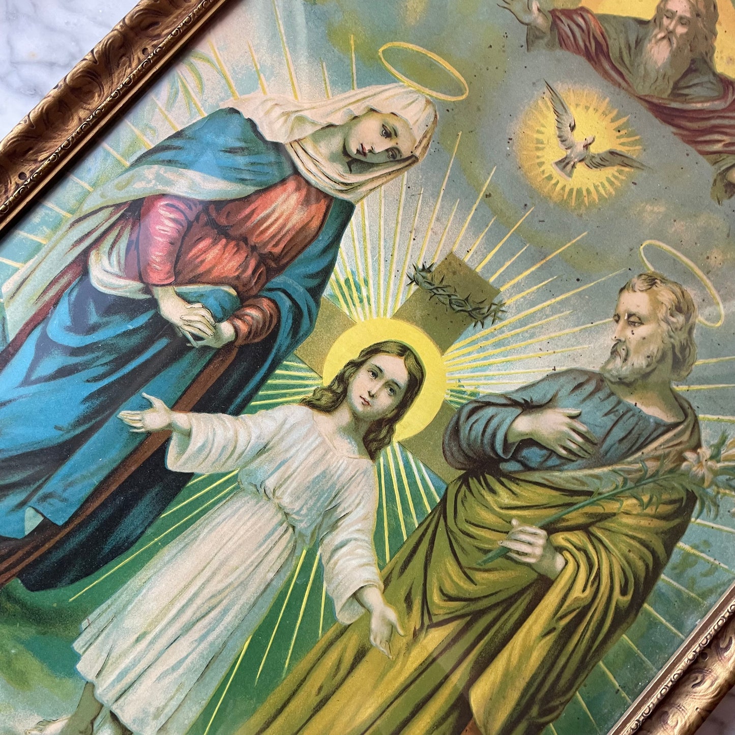 Holy Family | Antique Print