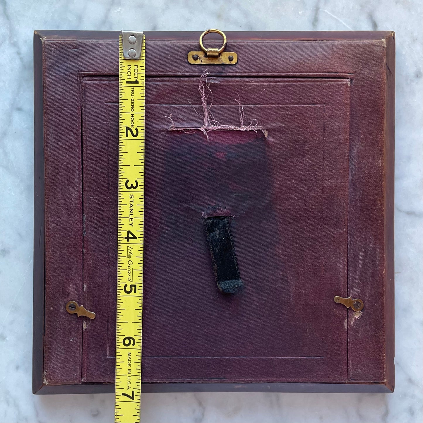 Victorian Fortune Teller Lithograph in Miniature Frame