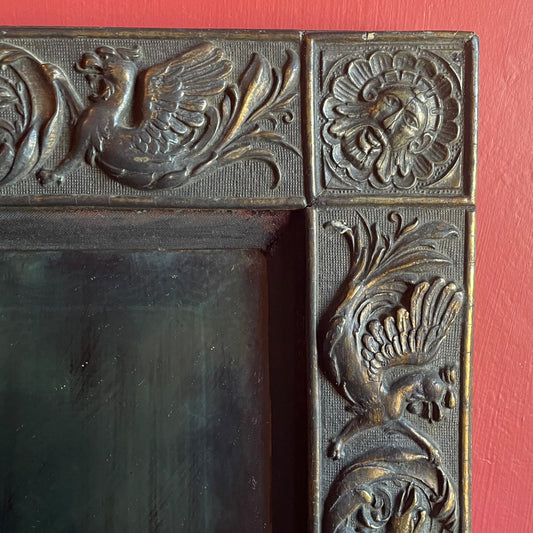 Victorian Medieval Revival Wall Mirror