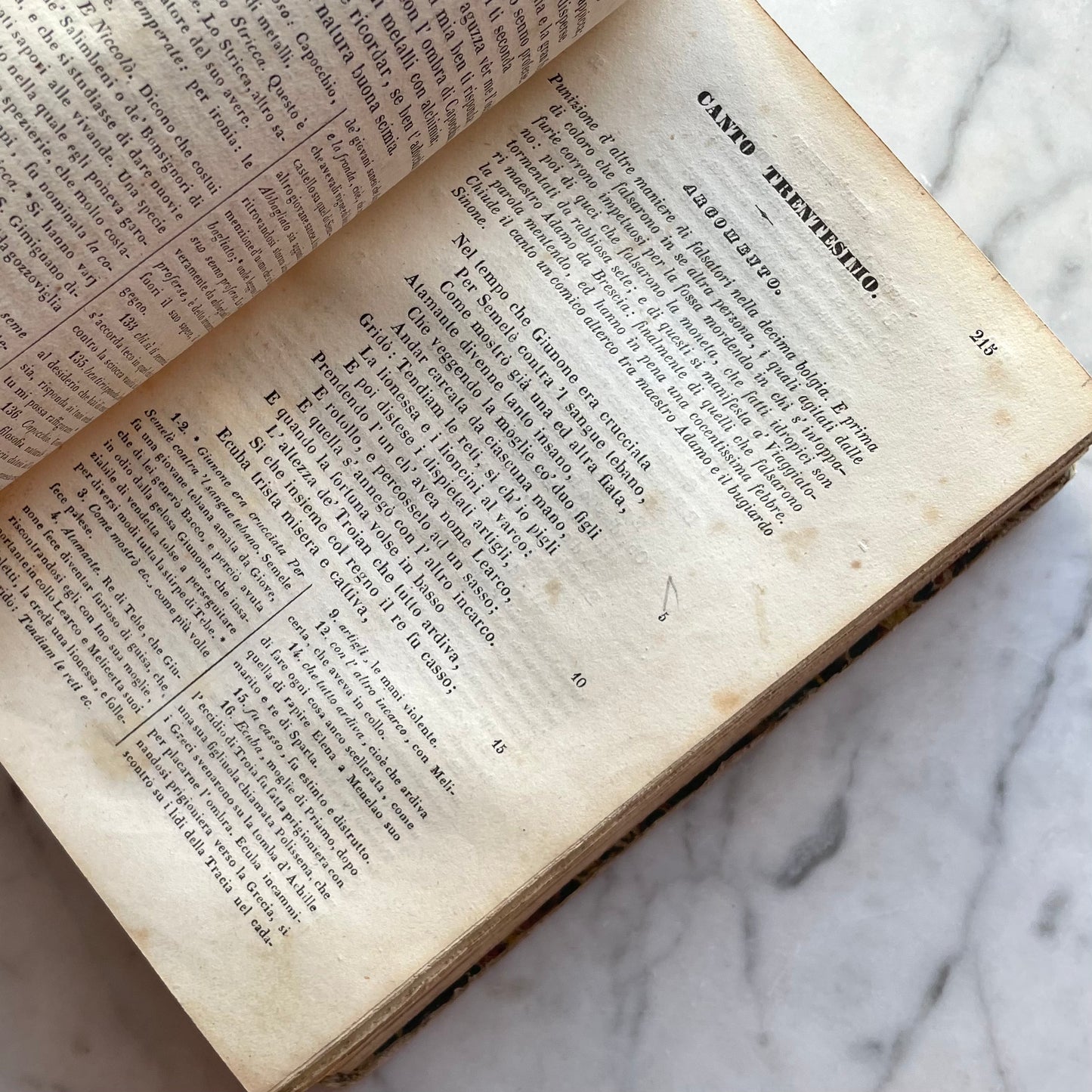 Dante’s Divine Comedy | Italian Language Edition | 1849