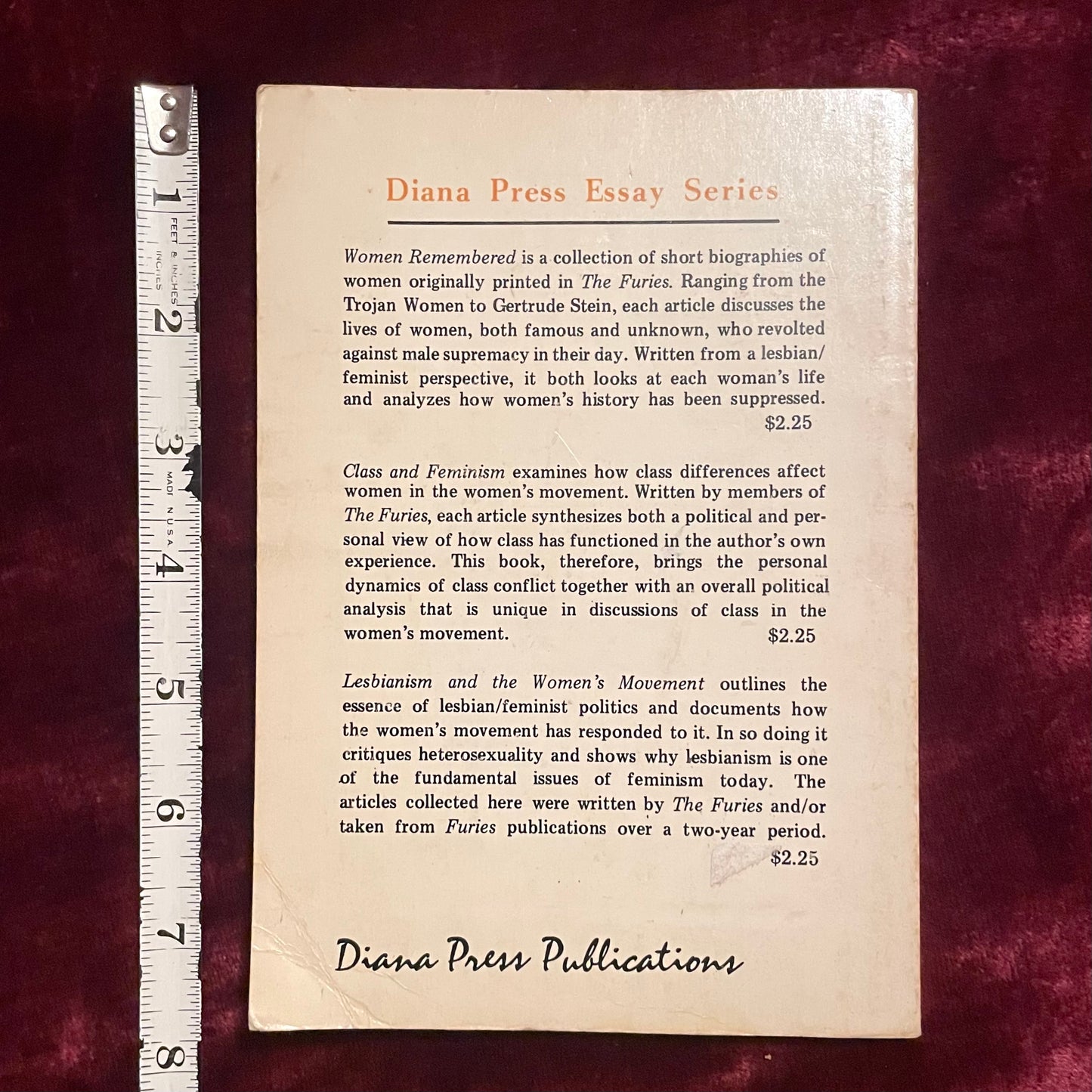 Lesbianism & the Women’s Movement | 1975 | Diana Press