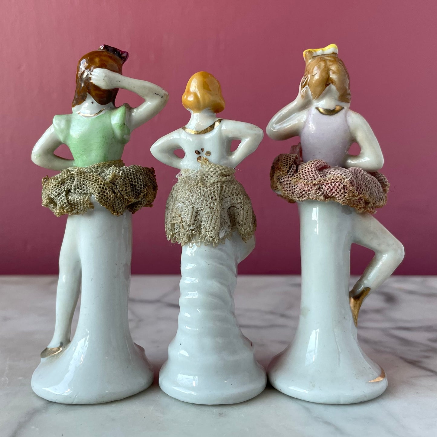1930s Ceramic Ballerinas