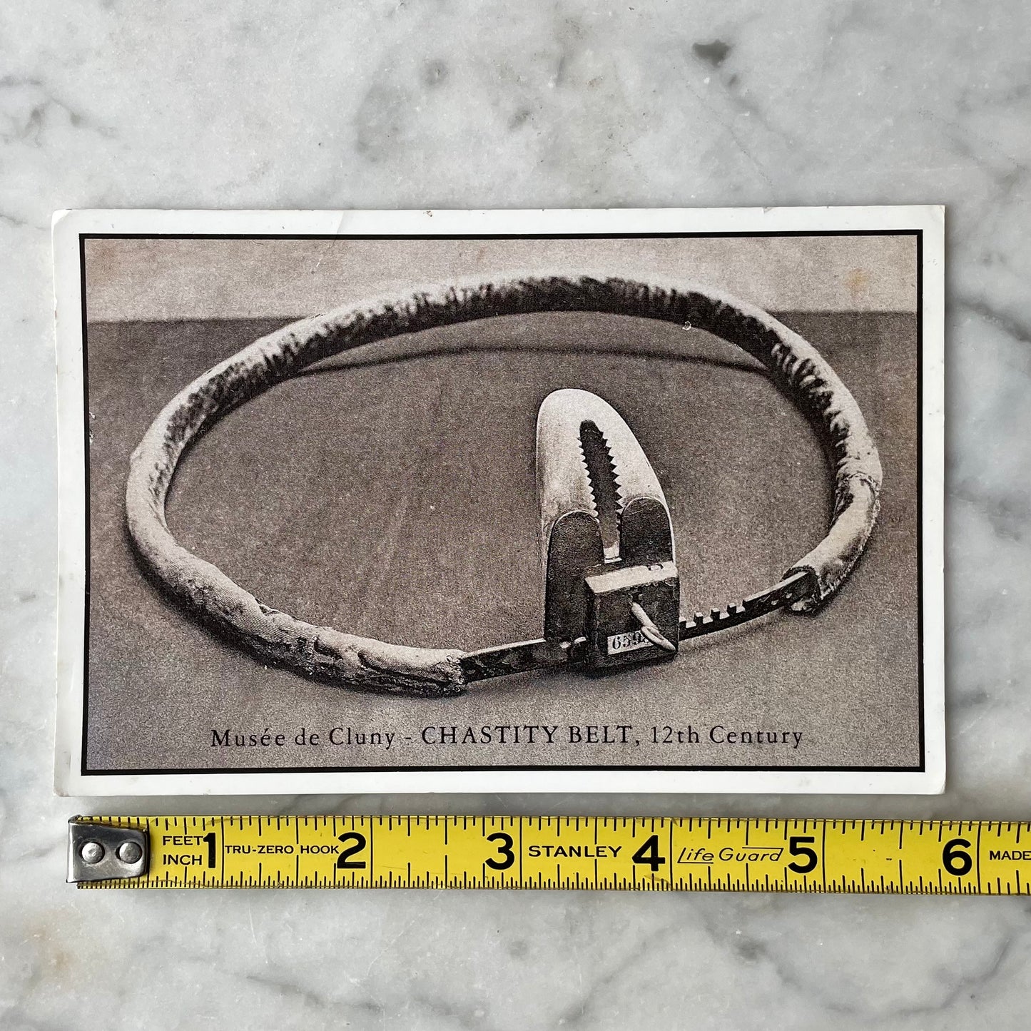 Vintage Chastity Belt Postcard