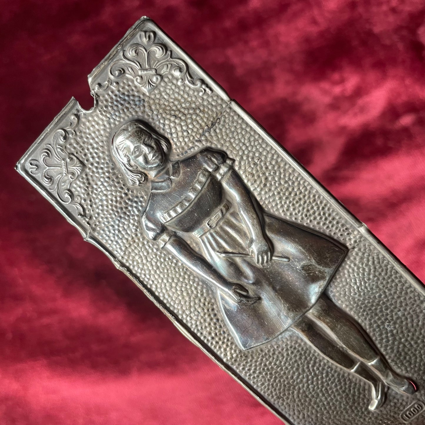 Antique Silver Ex Voto Girl