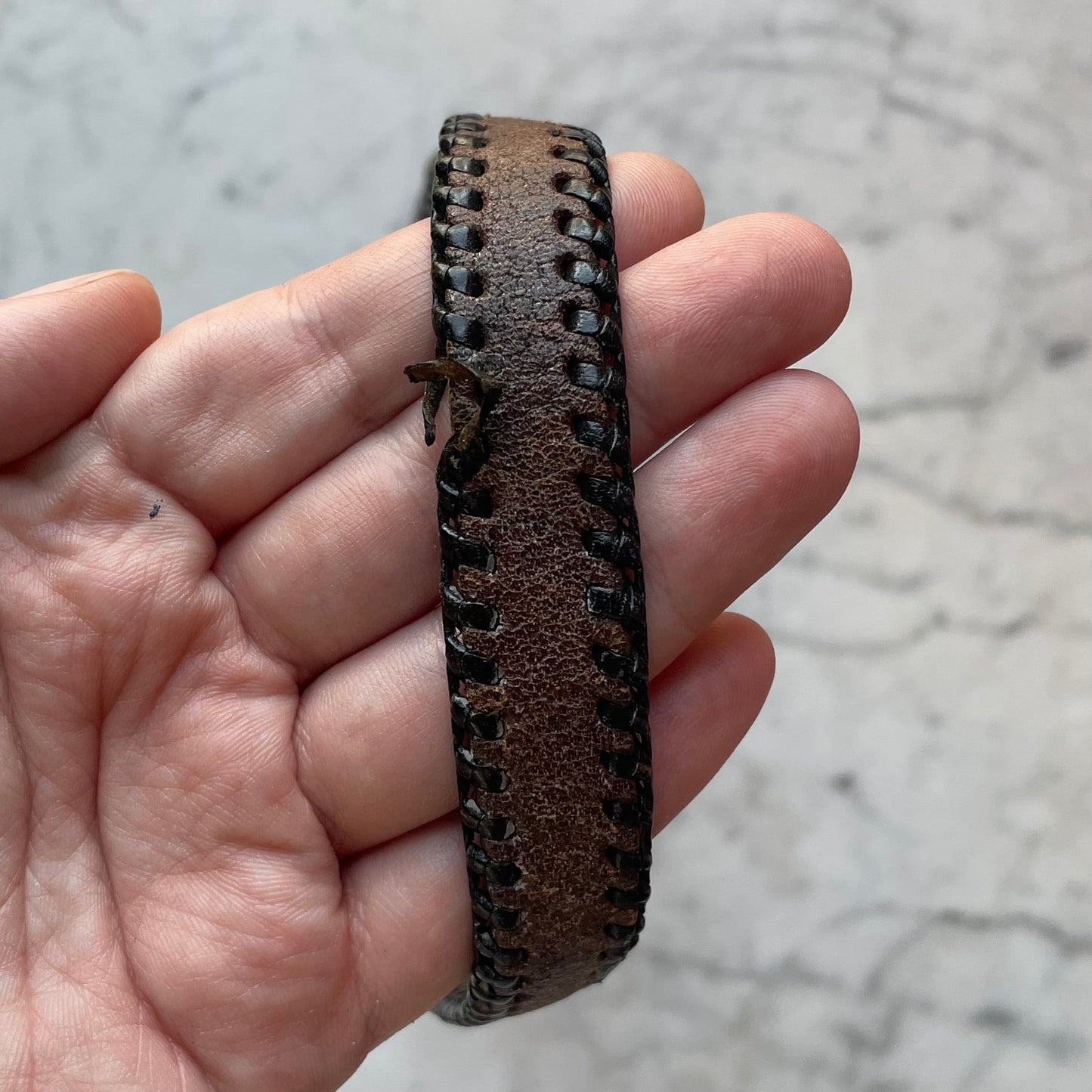 Antique Arts & Crafts Leather Purse