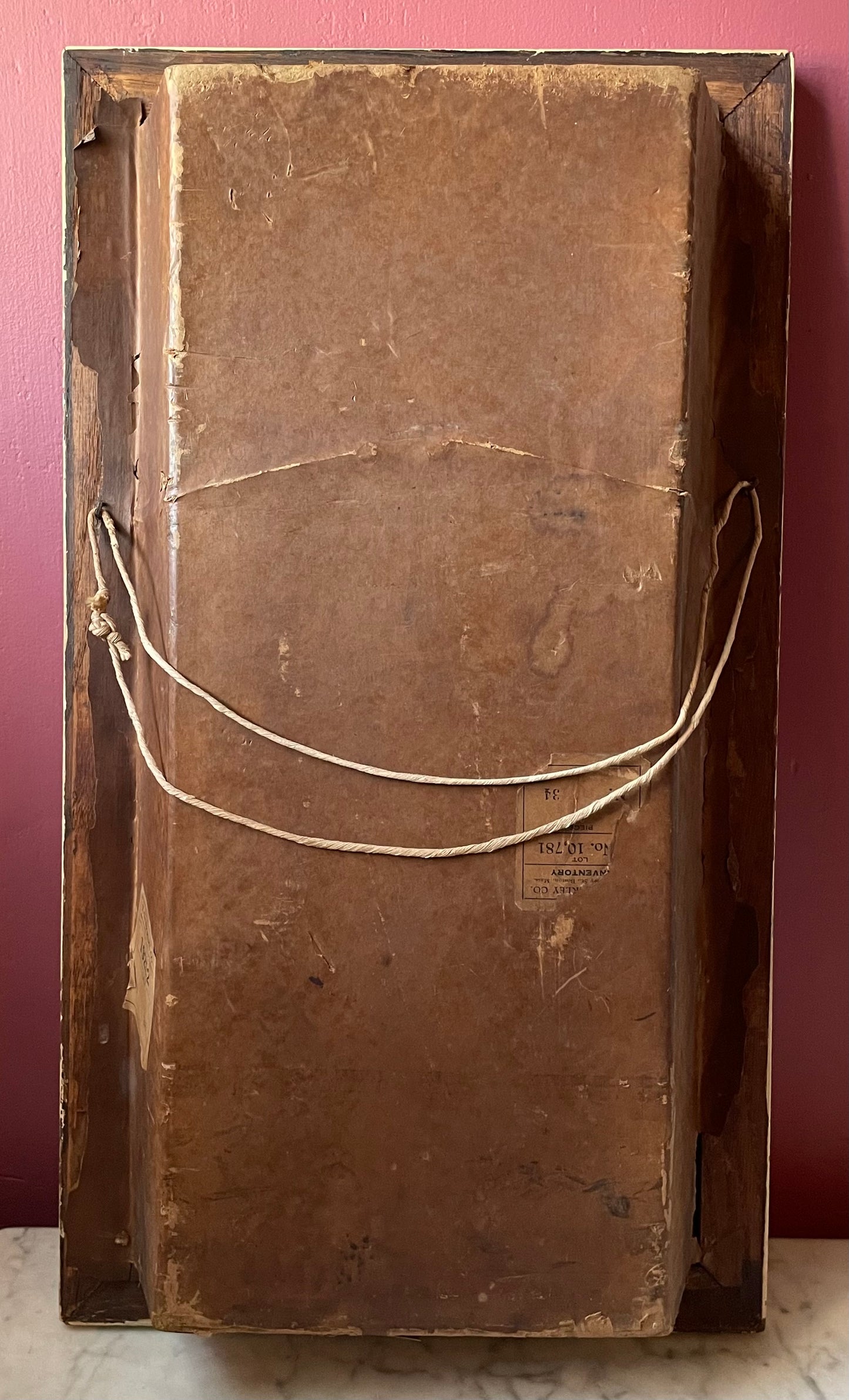 Antique Last Rites Shadow Box with Pietà