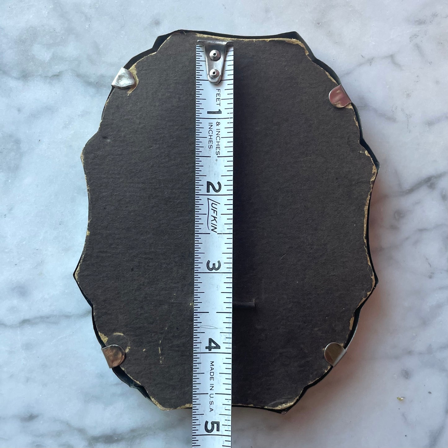 Victorian Post Mortem Tintype of Baby in Velvet Frame