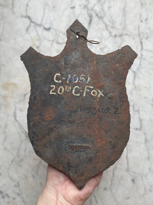 Antique Cast Iron Wall Sconce | 20th Century Fox Movie Prop