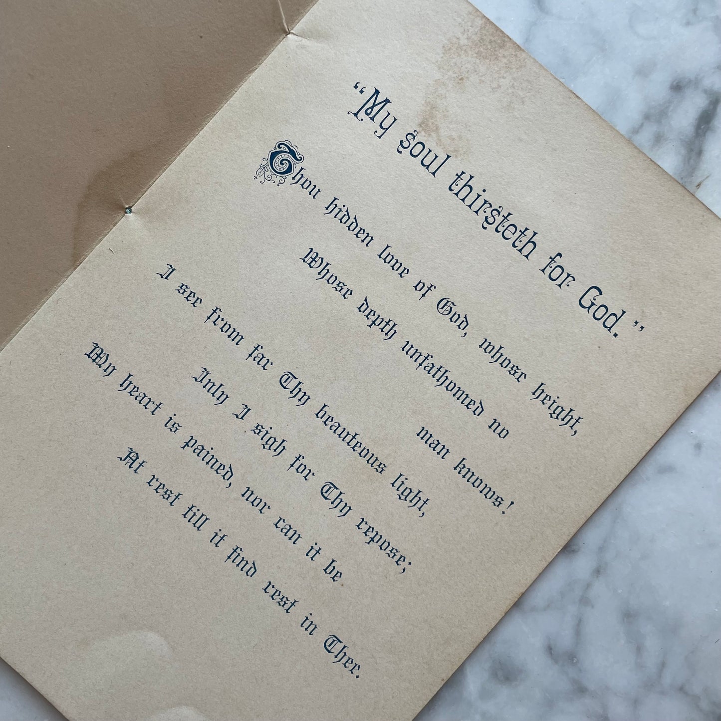 Supplication | Victorian Devotional Booklet
