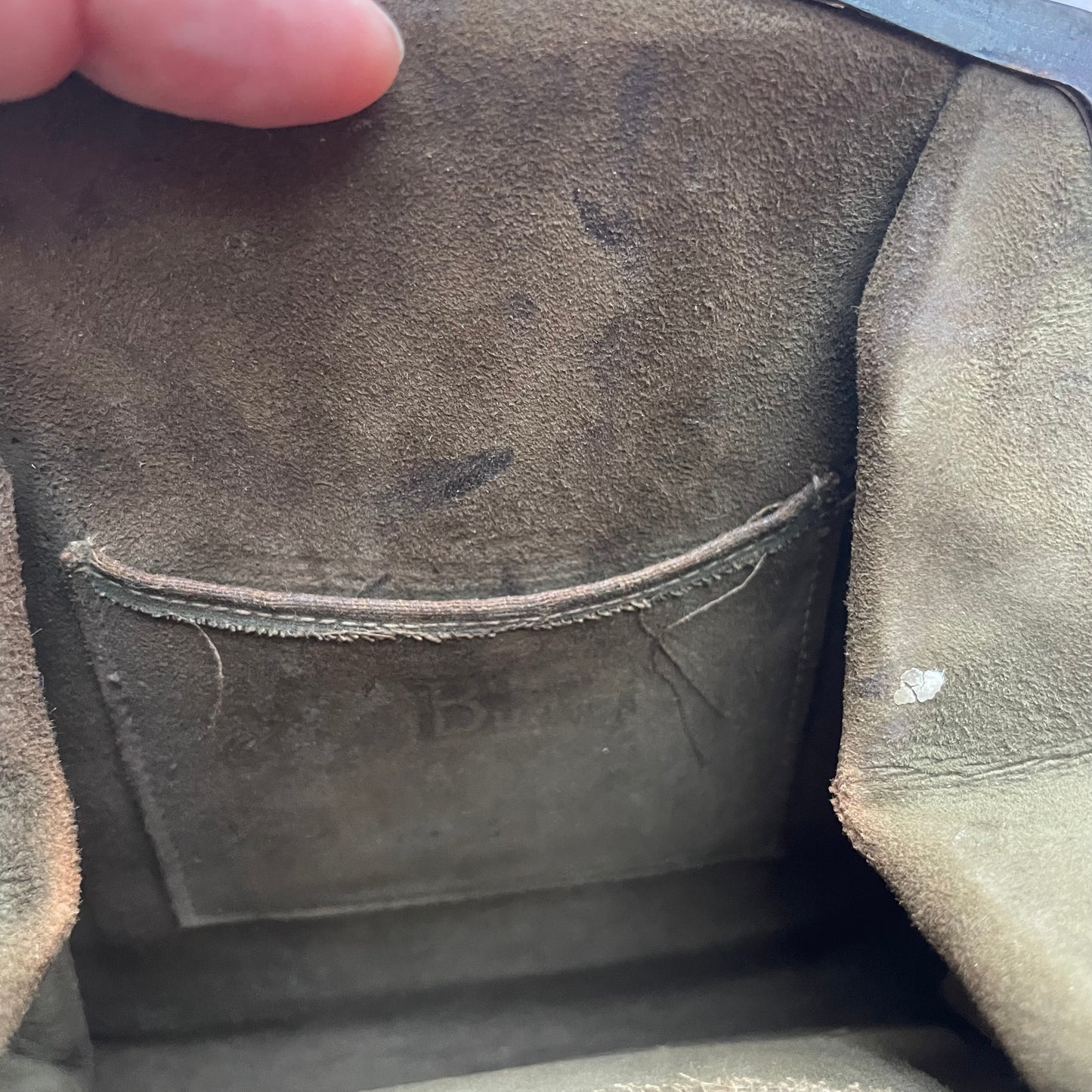 Antique Arts & Crafts Leather Purse