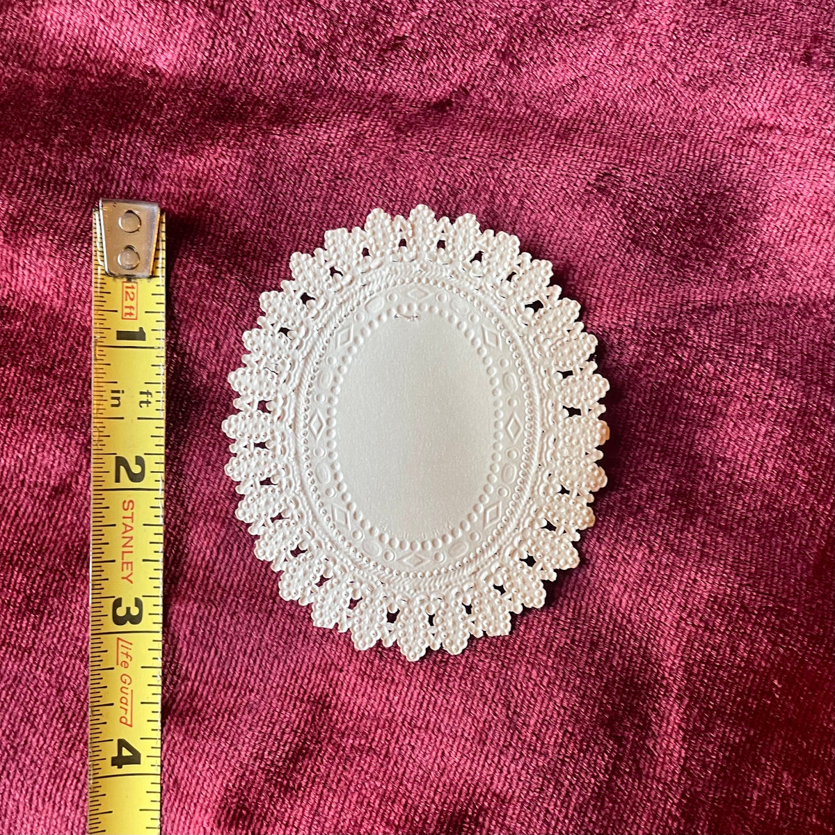Antique Lace Holy Card