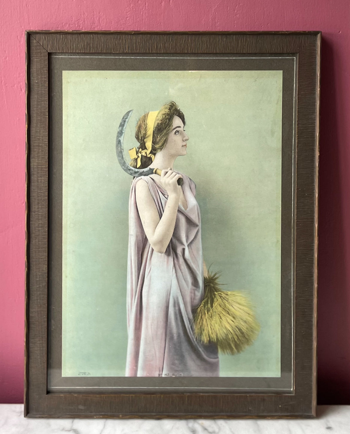 Harvest Goddess | Ruth | Antique Print
