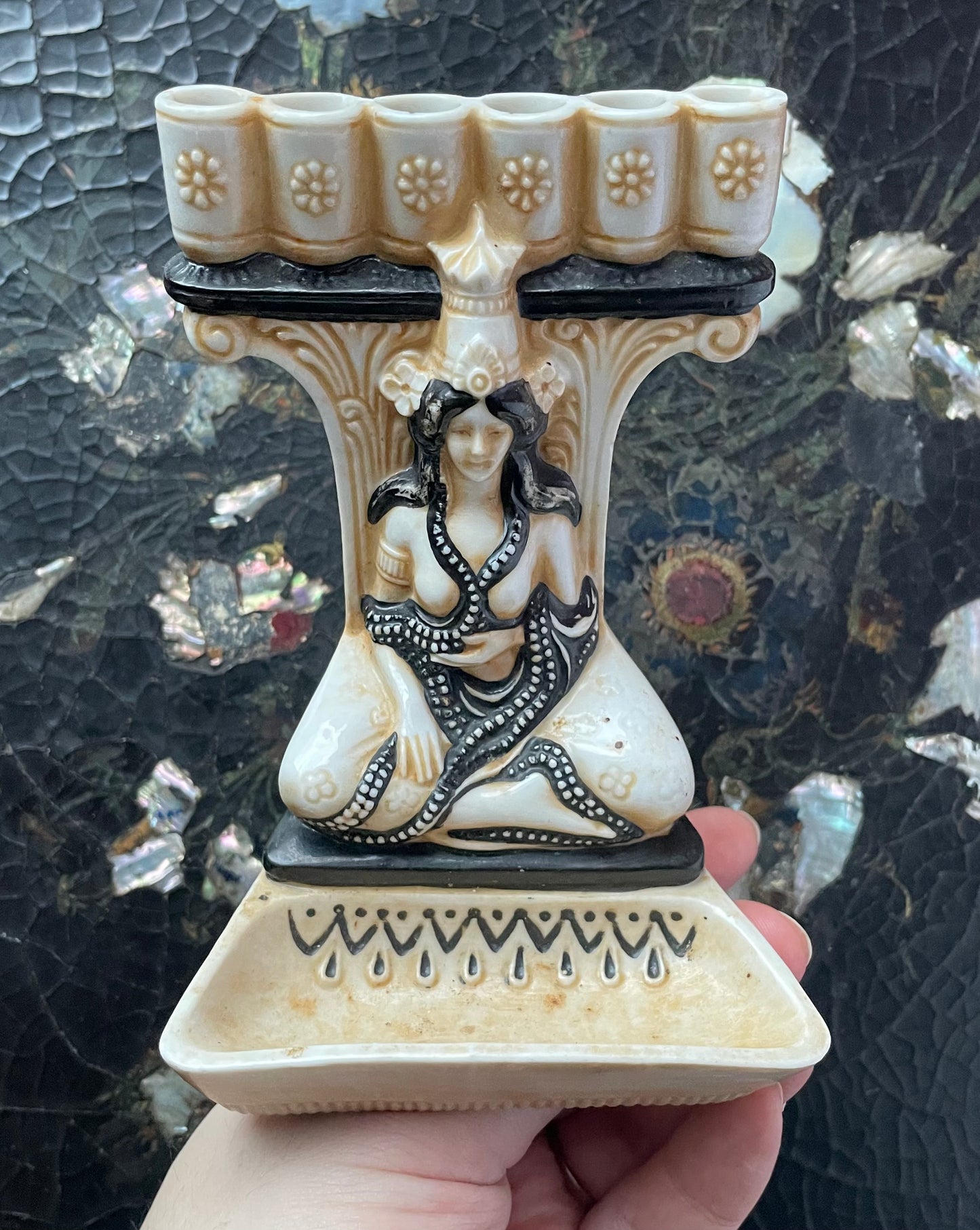Vintage Art Nouveau Revival Incense Burner