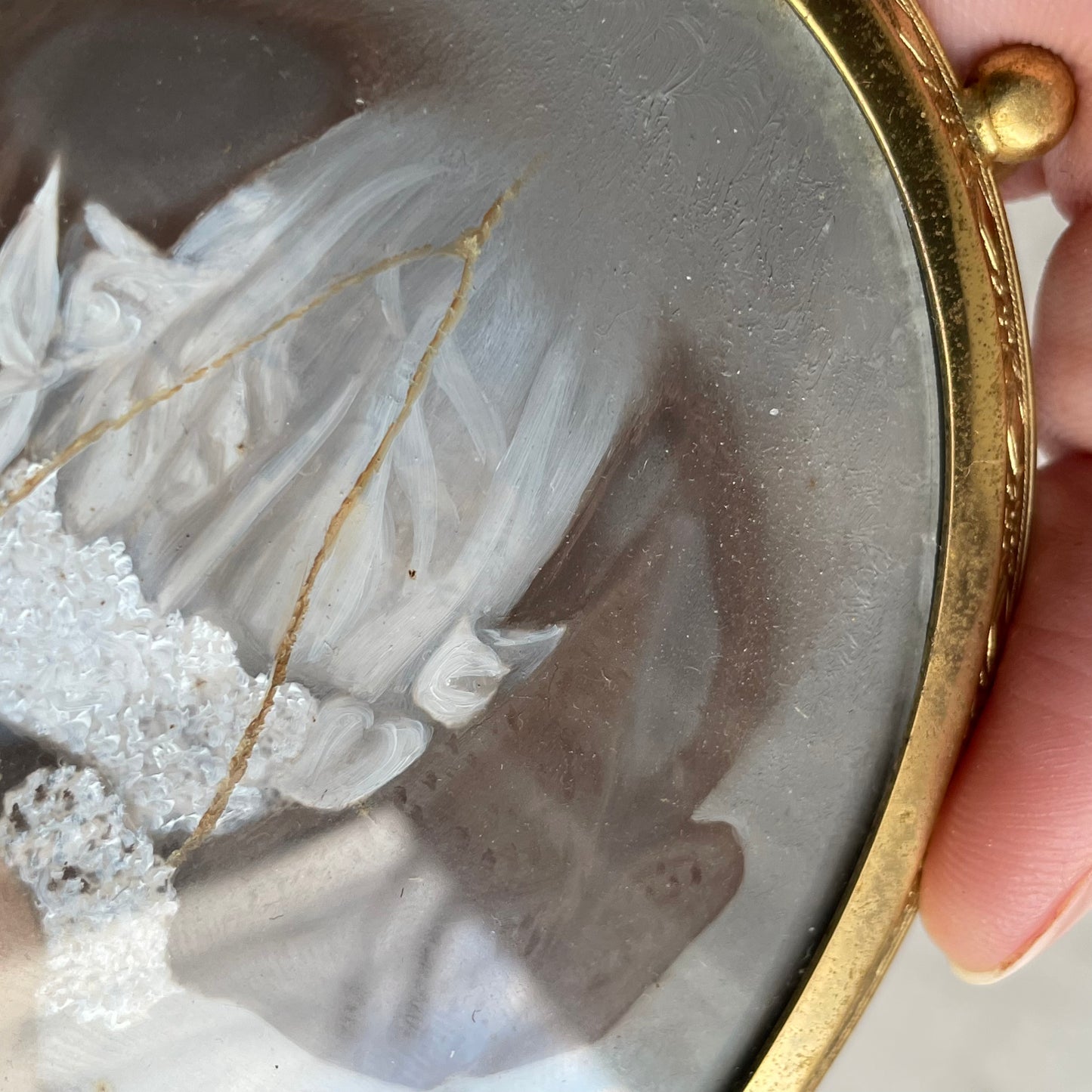 Victorian Painted Portrait Miniature