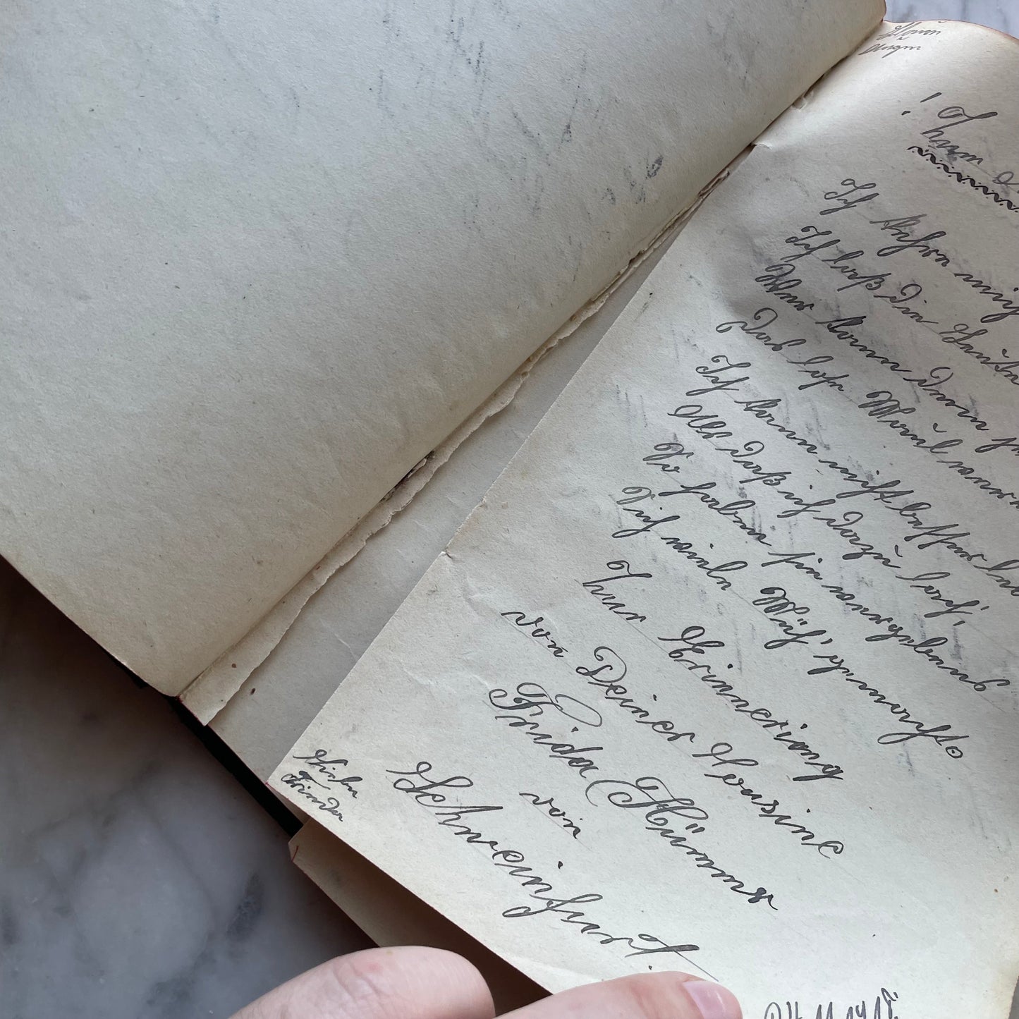 Antique WWI German Scrap Album | 1918