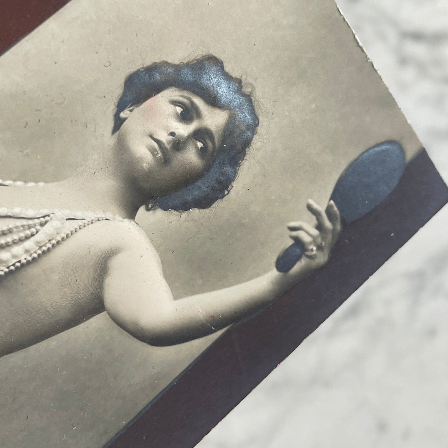 Trompe L’œil Erotic Postcard
