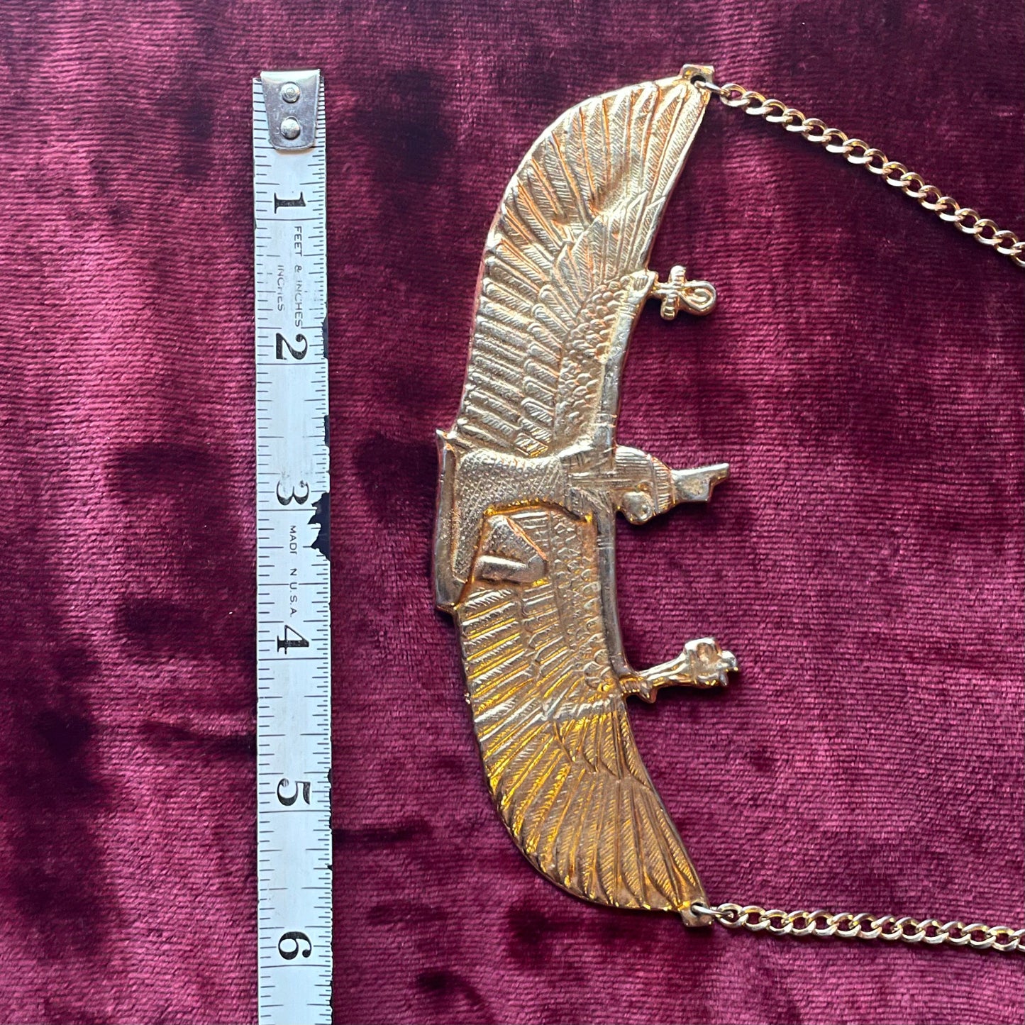 Vintage Isis Pectoral Necklace