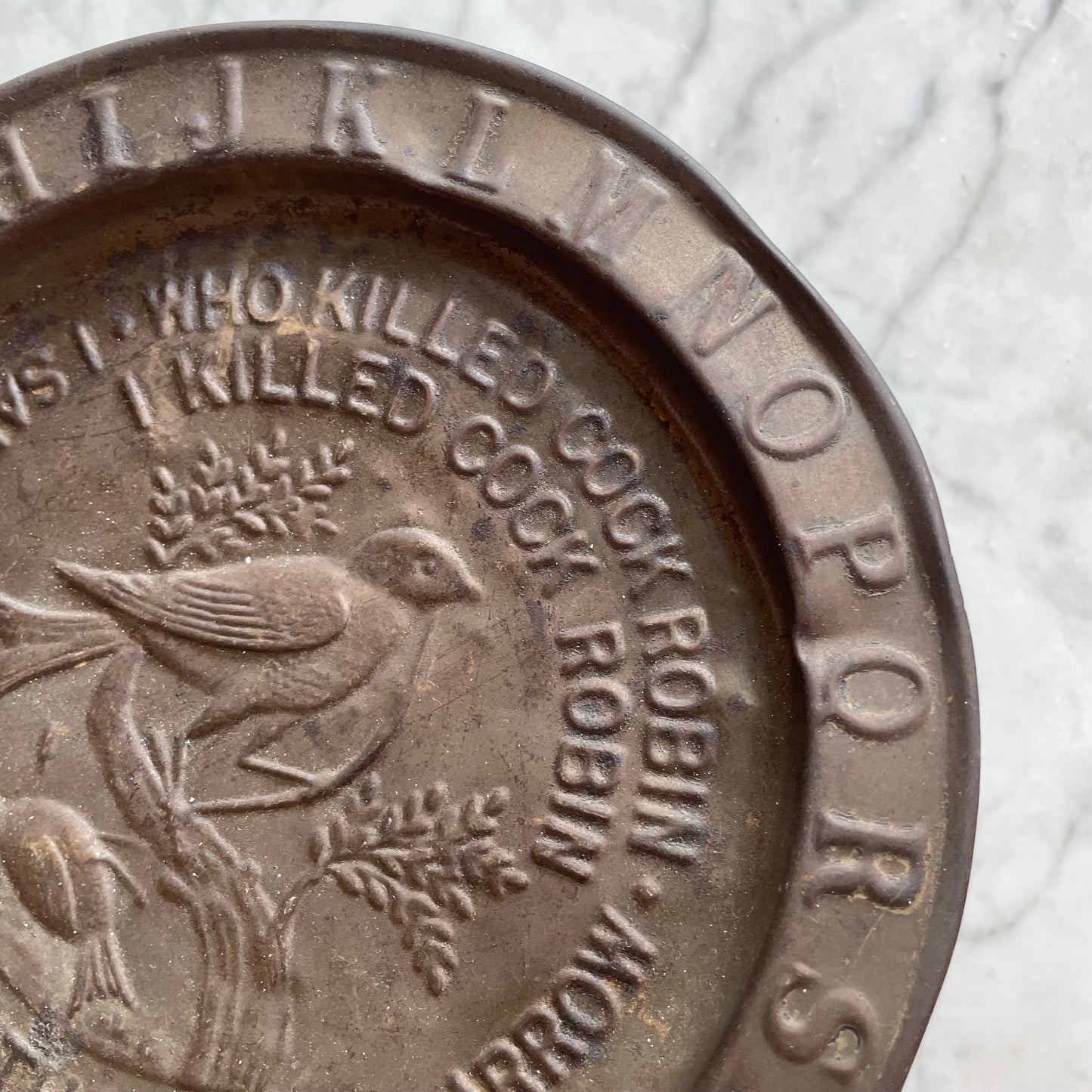 Who Killed Cock Robin? | Antique Tin Plate