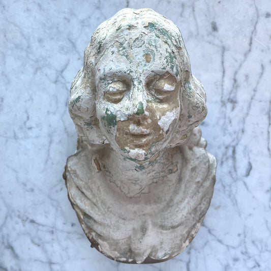 Antique Plaster Bust