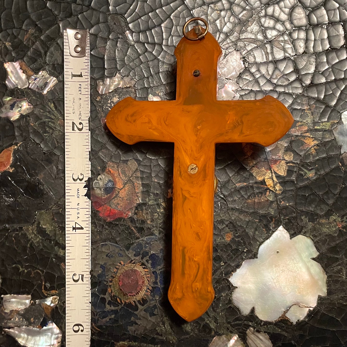 Vintage Bakelite Crucifix