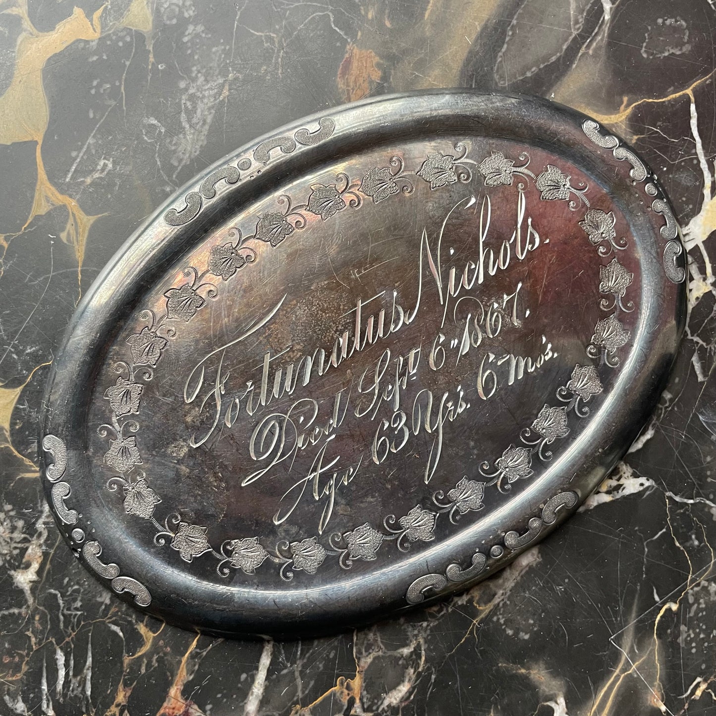Victorian Casket Plates | Fortunatus Nichols