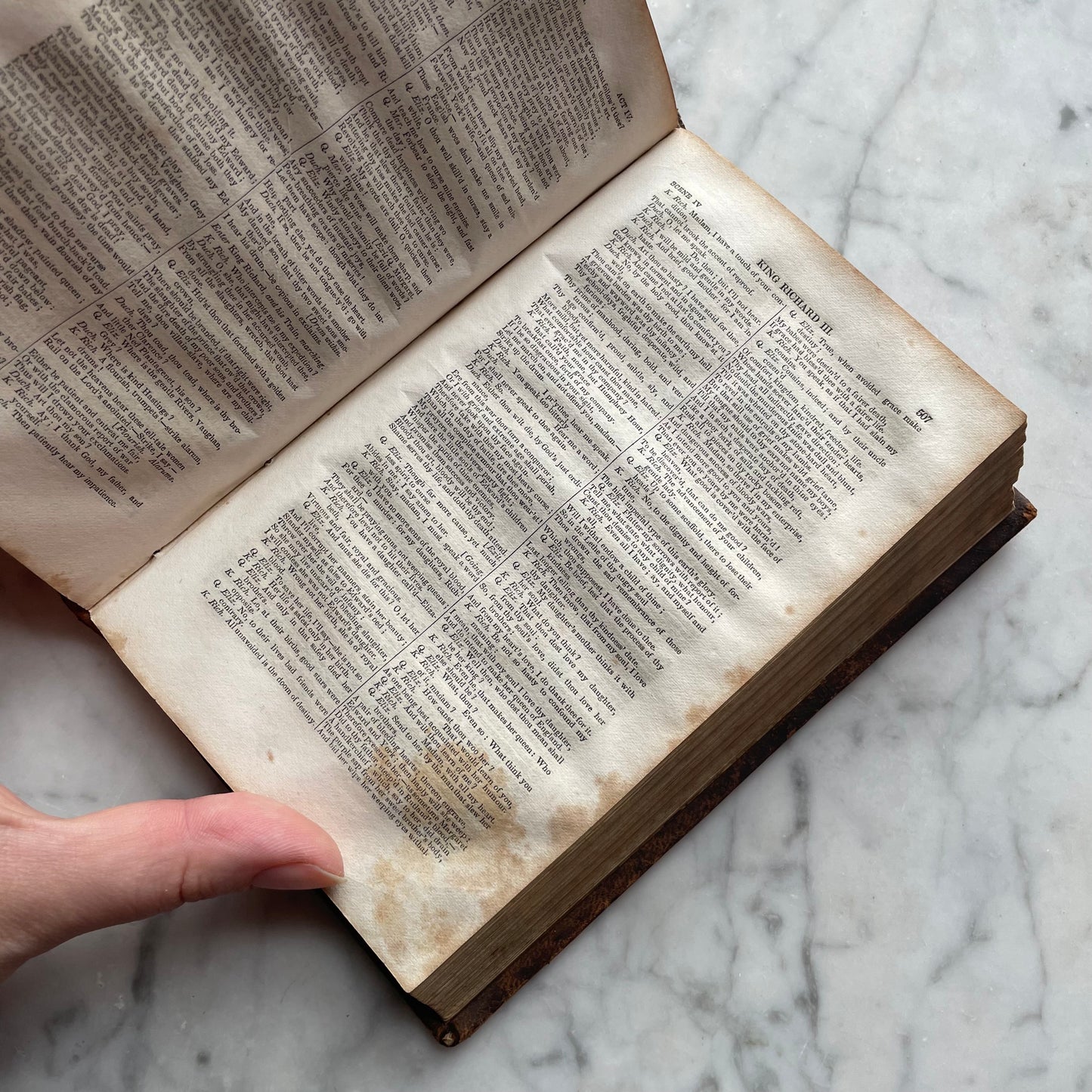Complete Works of Shakespeare | 1832 | Full Leather Binding