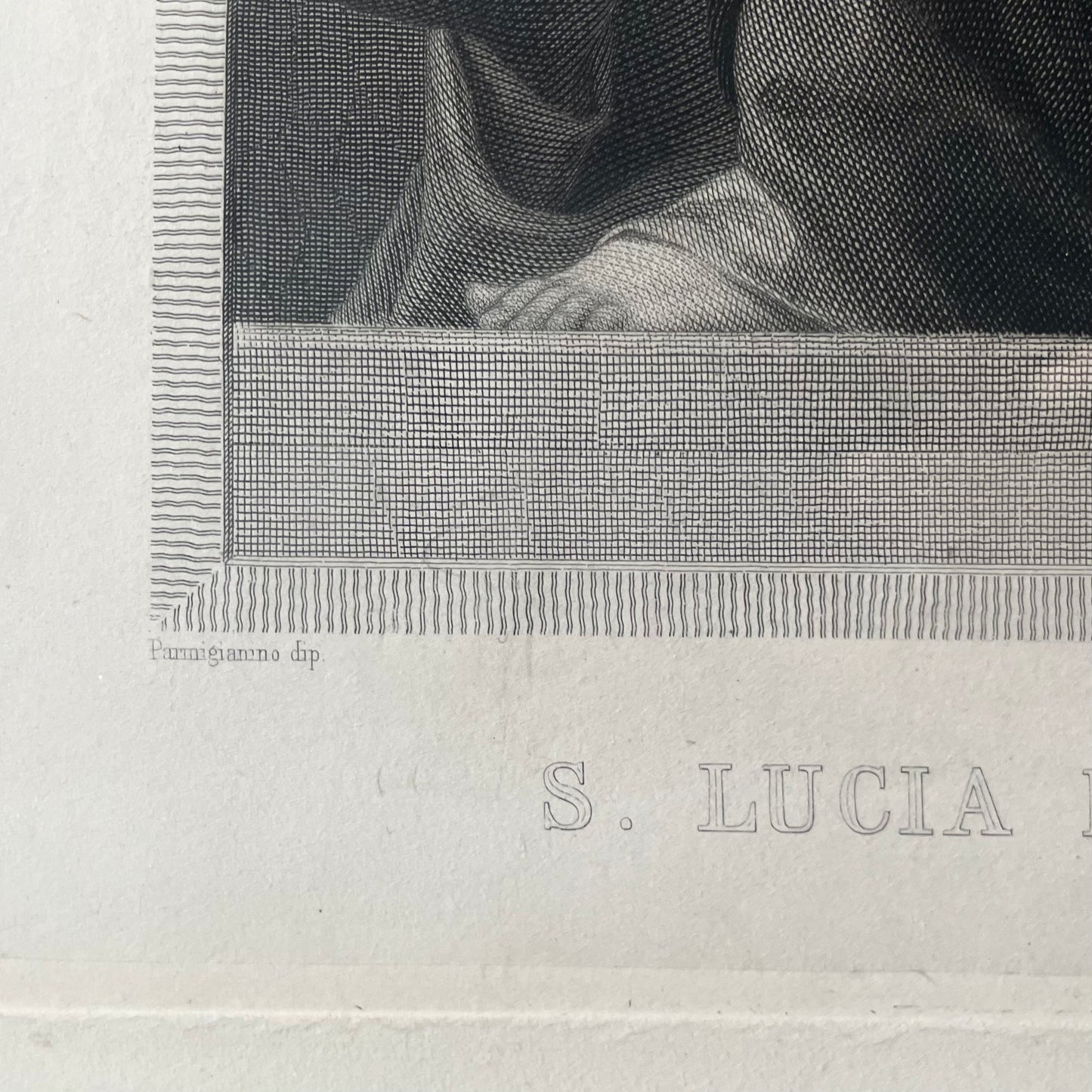 Saint Lucy & Saint Apollonia | Victorian Print