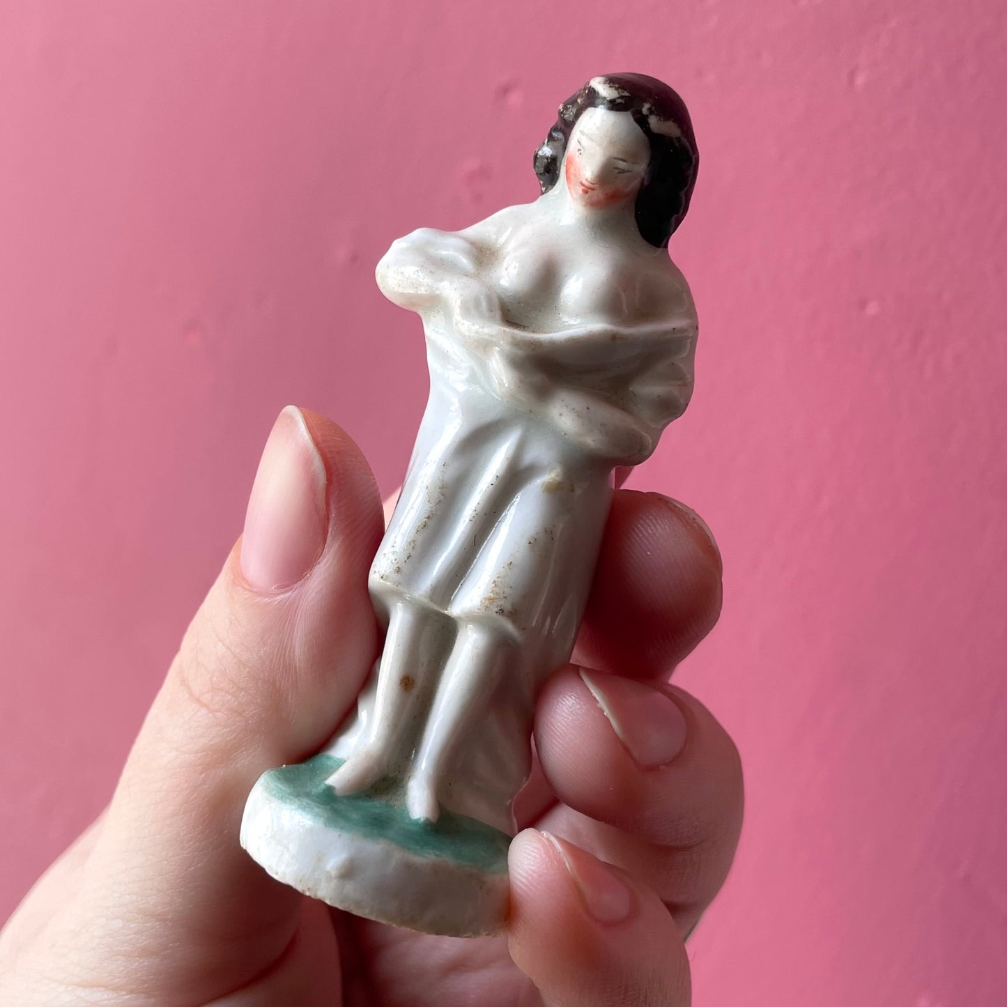 Victorian Miniature Staffordshire Girl