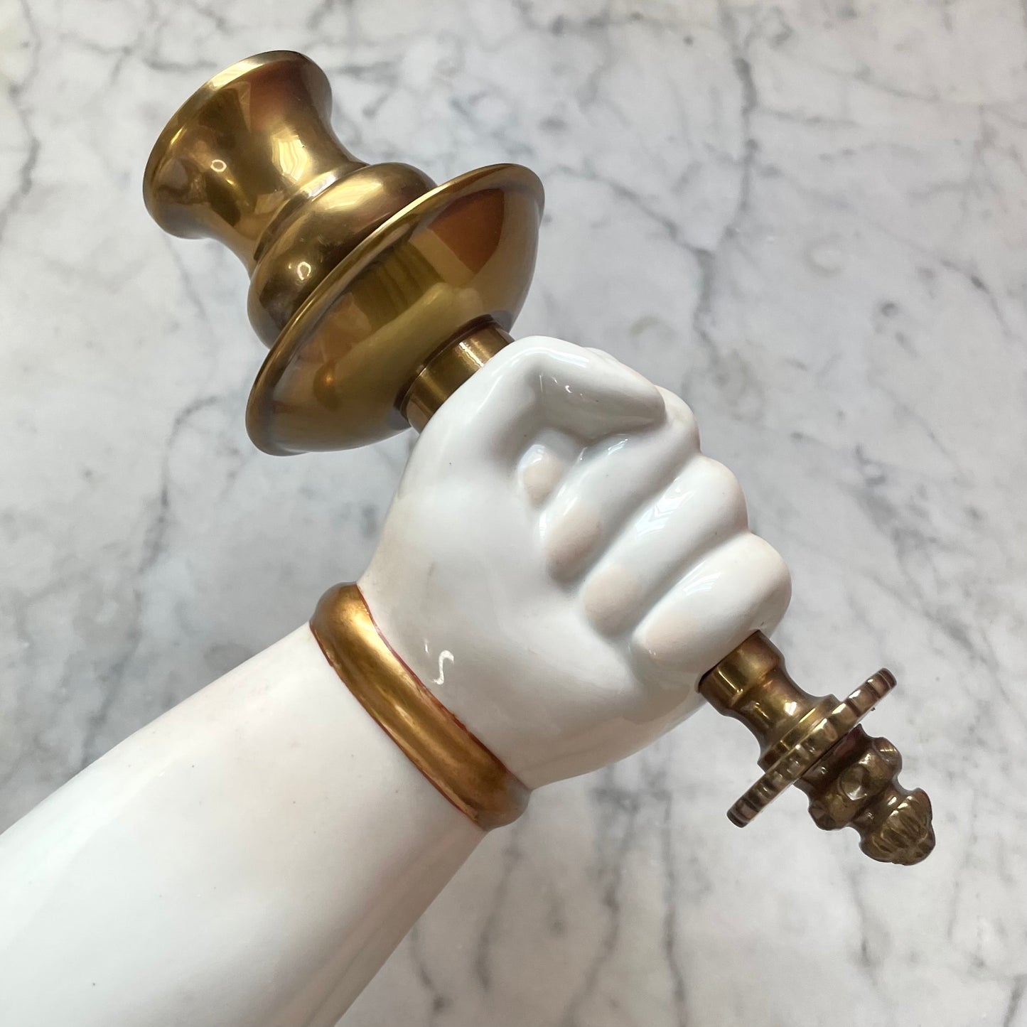 Antique Hand Shaped Venetian Wall Sconces
