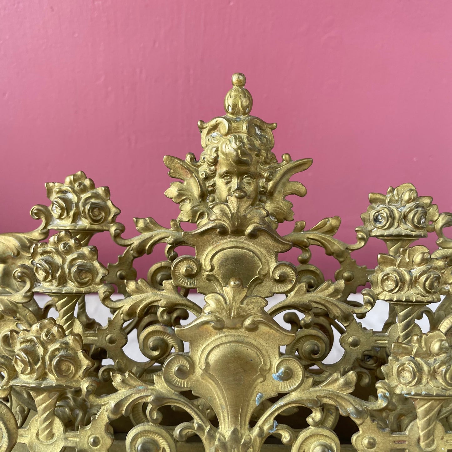 Antique Rococo Revival Letter Holder