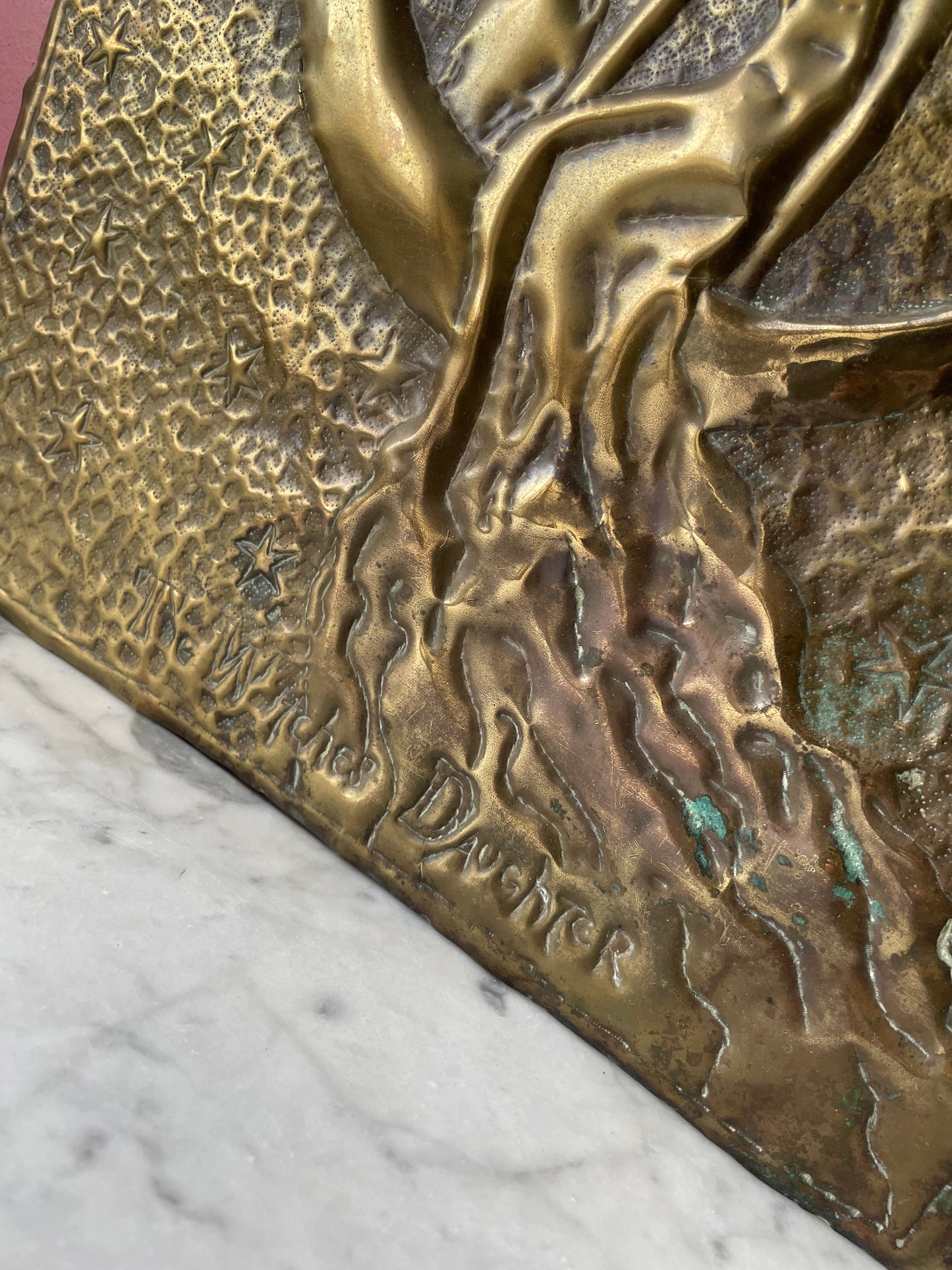 Witch’s Daughter | Antique Brass Plaque