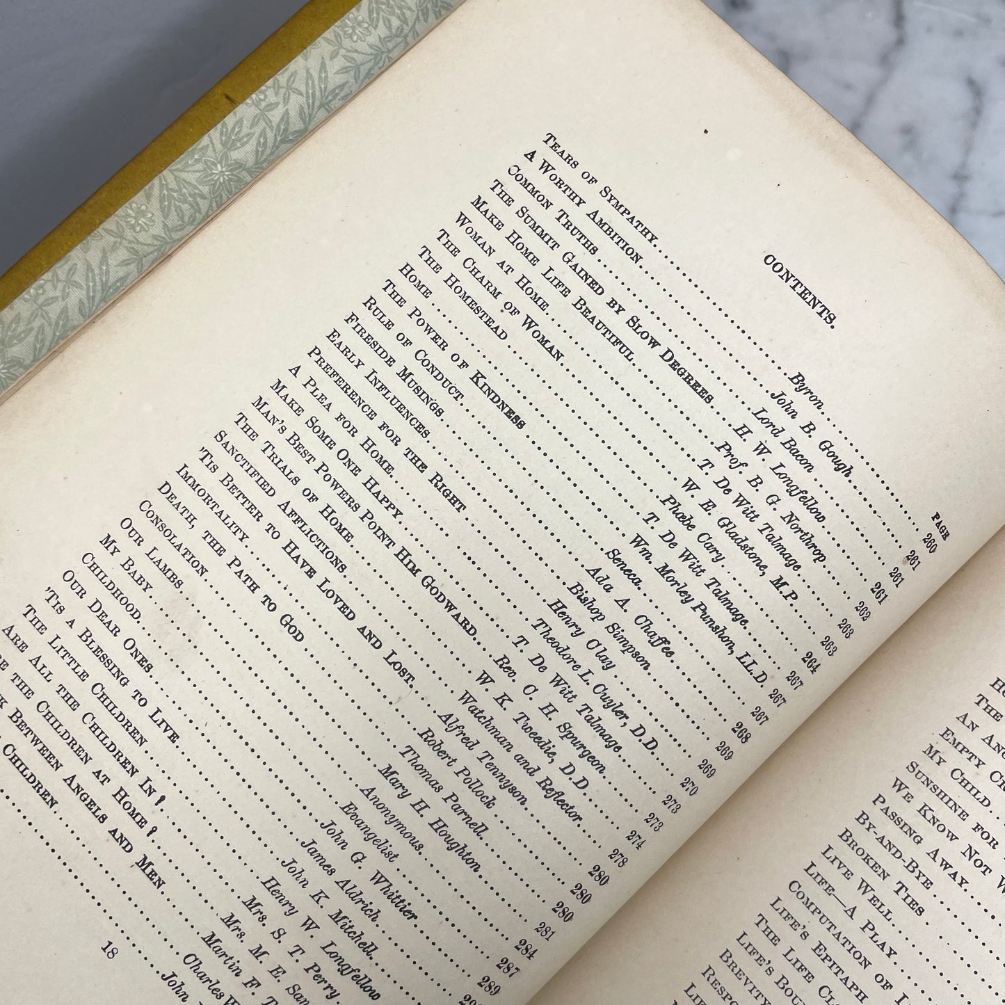 Mother, Home, & Heaven | 1881 Victorian Book | Mourning & Sentimental