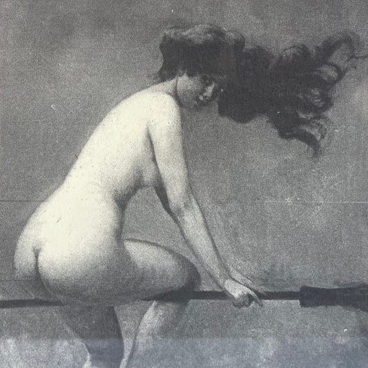 Antique Witch Print | Départ pour le Sabbat by Albert Joseph Pénot | 1910