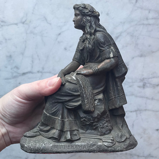 Minnehaha | Victorian Spelter Figure